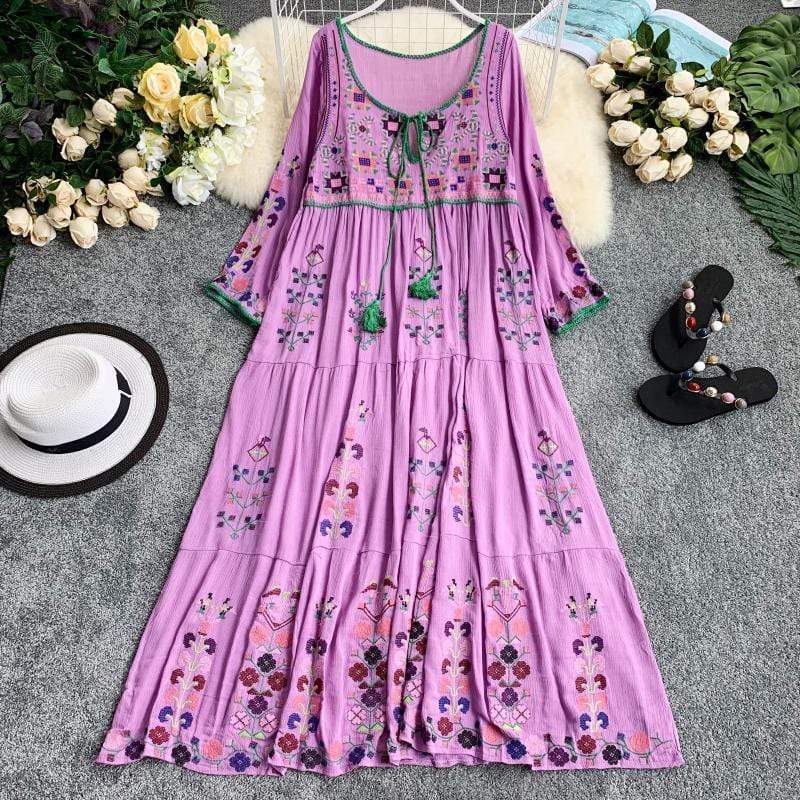 Alsephina Embroidered Dress