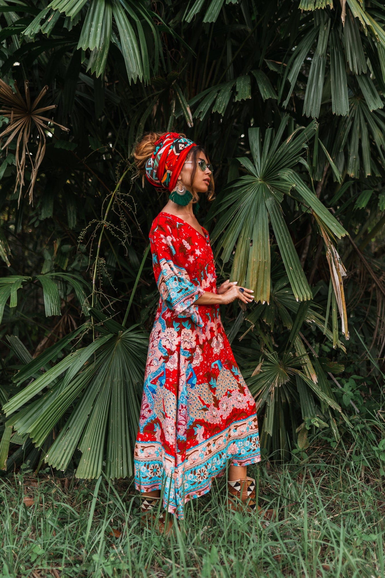 REALM Kimono Midi Dress