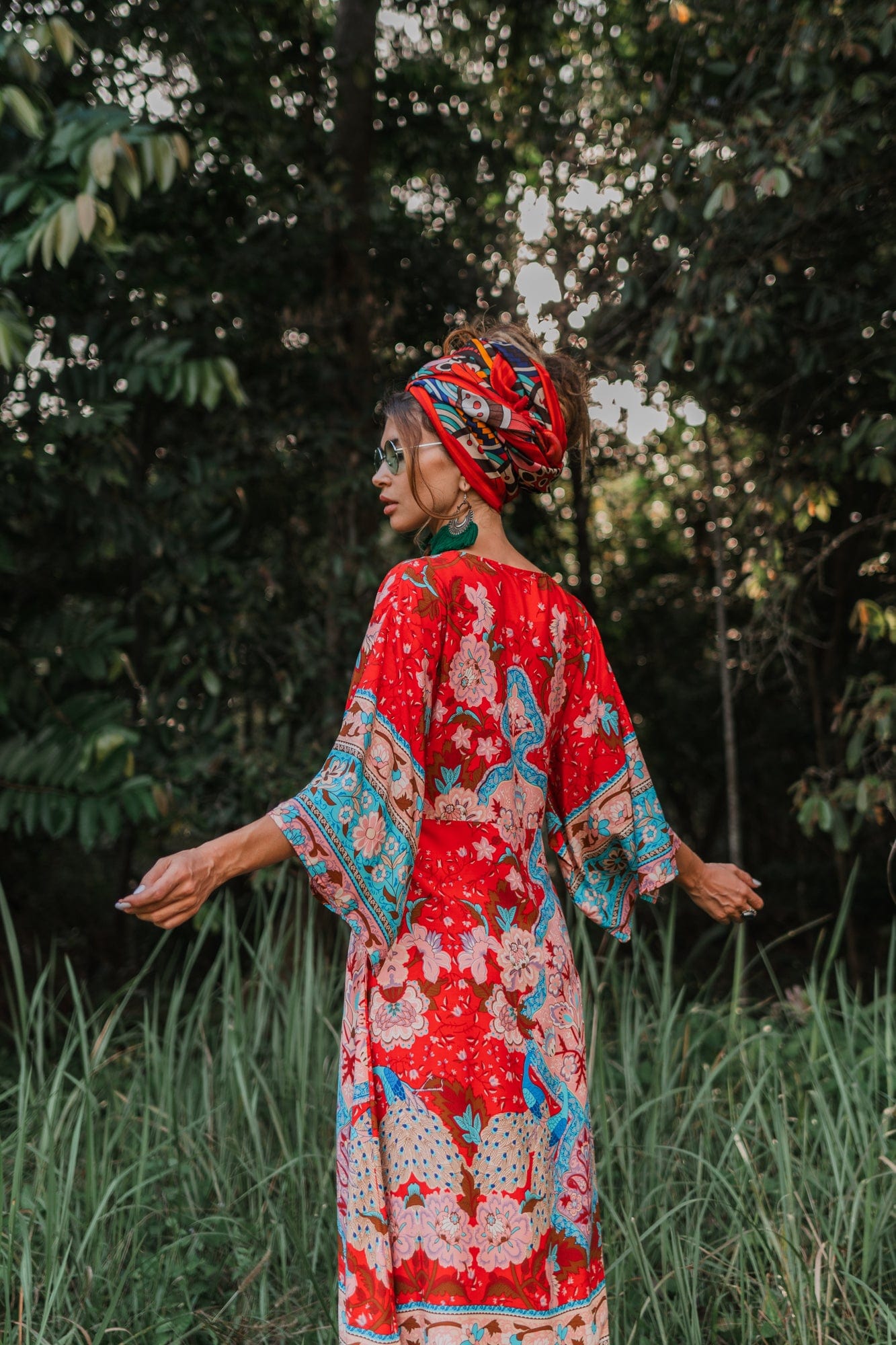 REALM Kimono Midi Dress