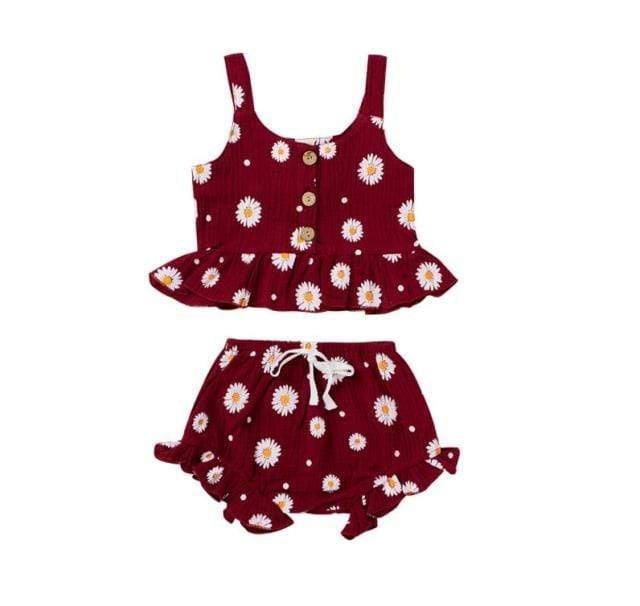 Tabitha Floral Set For Girls