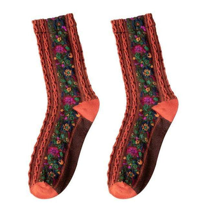 Aviella Floral Warm Socks