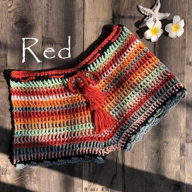 SPICE Colorful Crochet Shorts