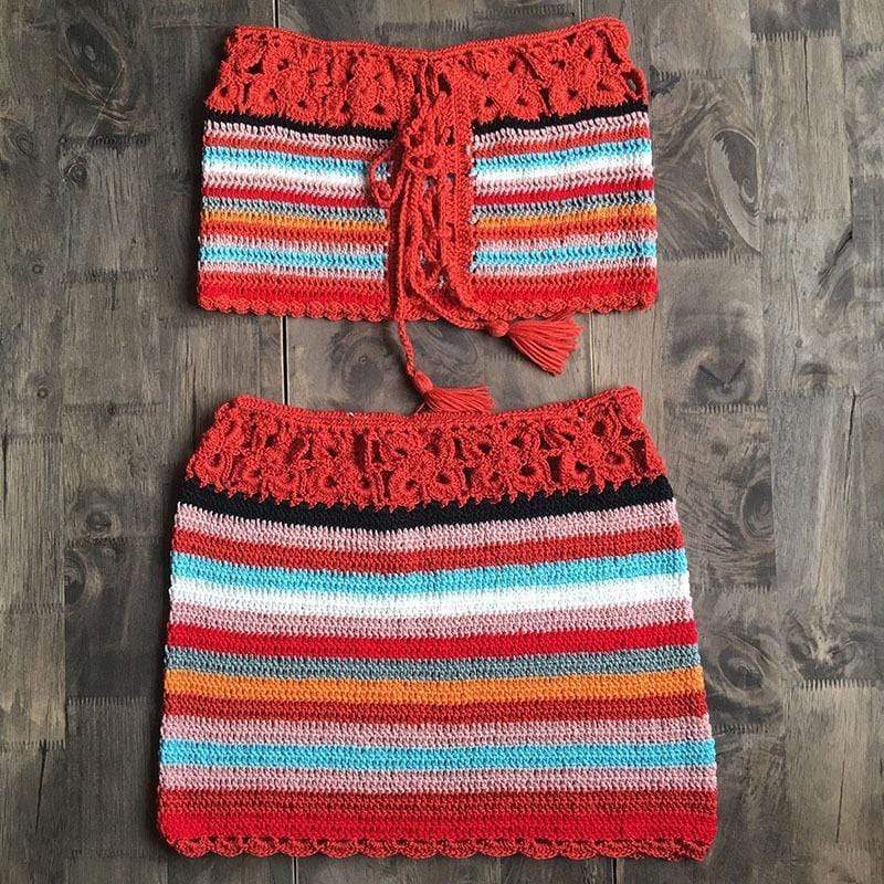 Crochet Rainbow Set