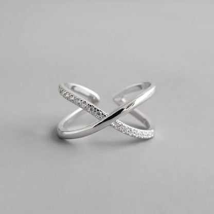 Sterling Silver Geometric Shaped Rings