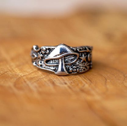 Mushroom Design Ring