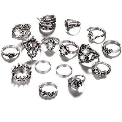 Echo Ring Set 16pcs