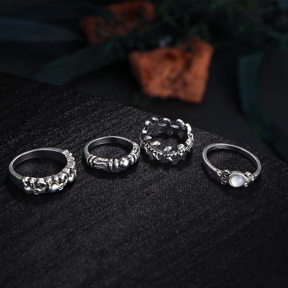 'The Crystal' Ring Set