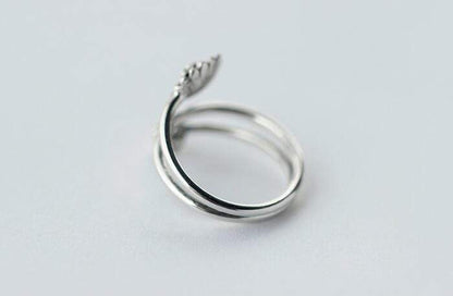 Sterling Silver Lotus Flower Ring