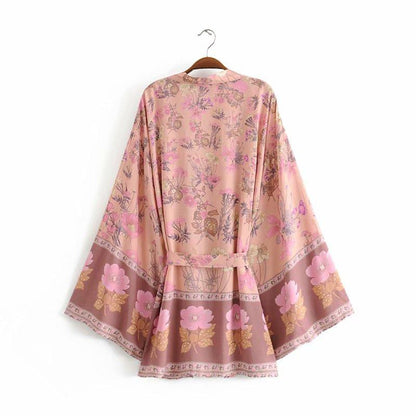 Roxanne Pink Kimono