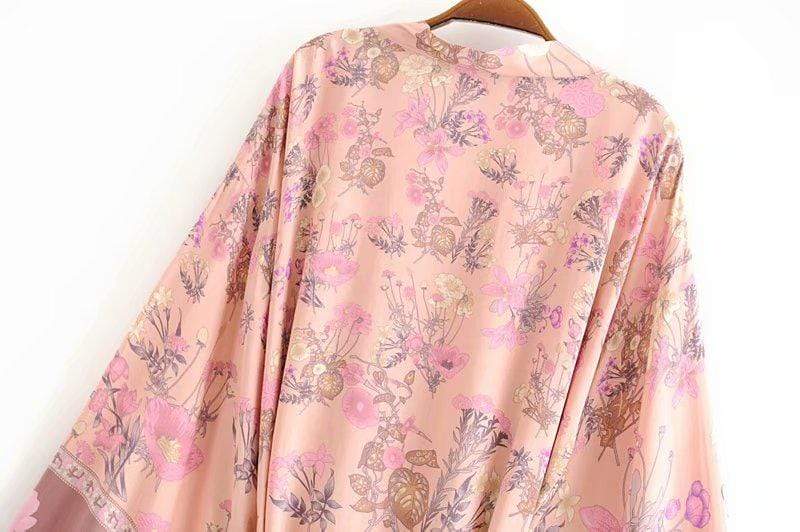 Roxanne Pink Kimono