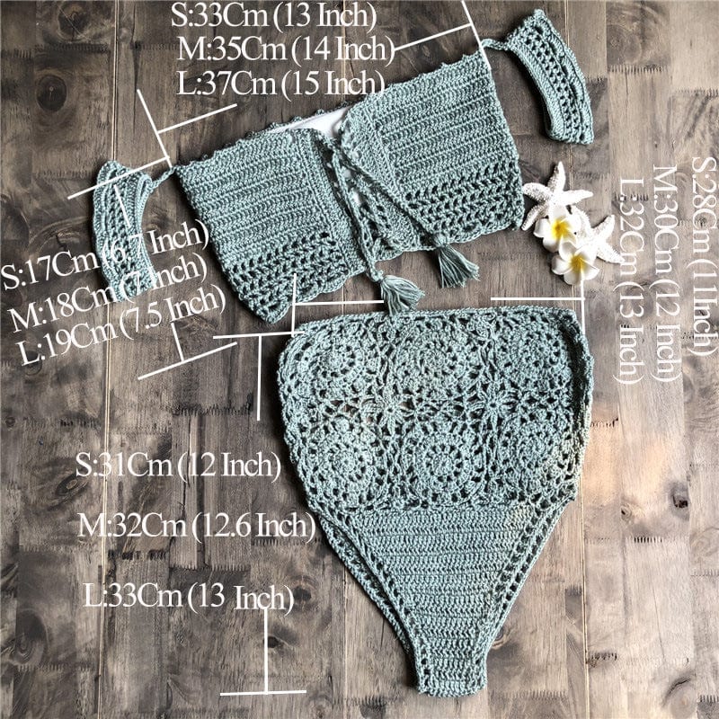 Sheena Knitted Bikini Set