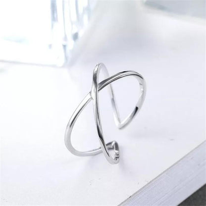 Sterling Silver Geometric Shaped Rings