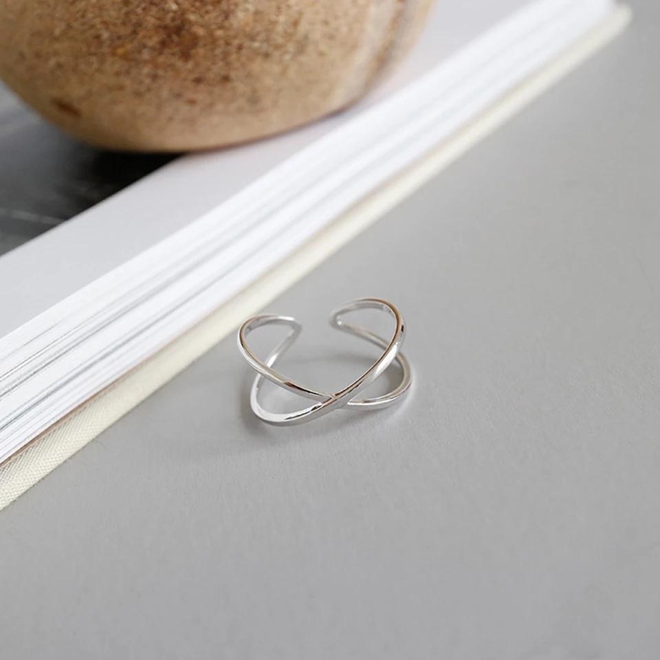 Sterling Silver Geometric Shaped Rings