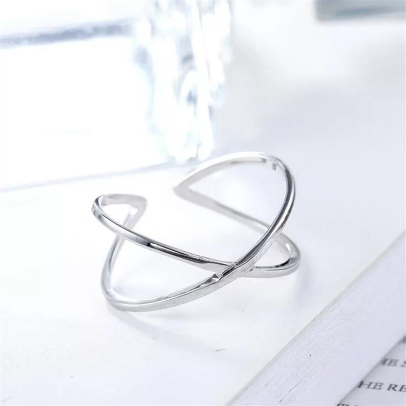 Sterling Silver Geometric Shaped Rings