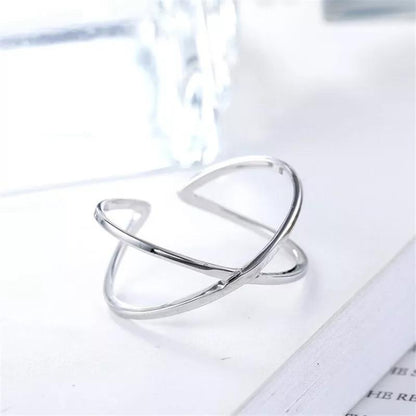 Sterling Silver Geometric Shaped Rings