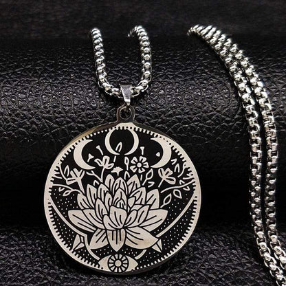 Lotus Flower Necklace