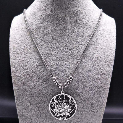 Lotus Flower Necklace