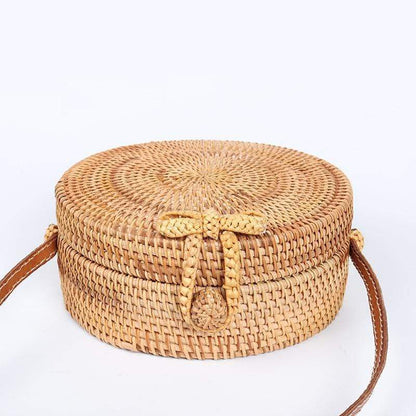 Sofia Straw Crossbody Bag