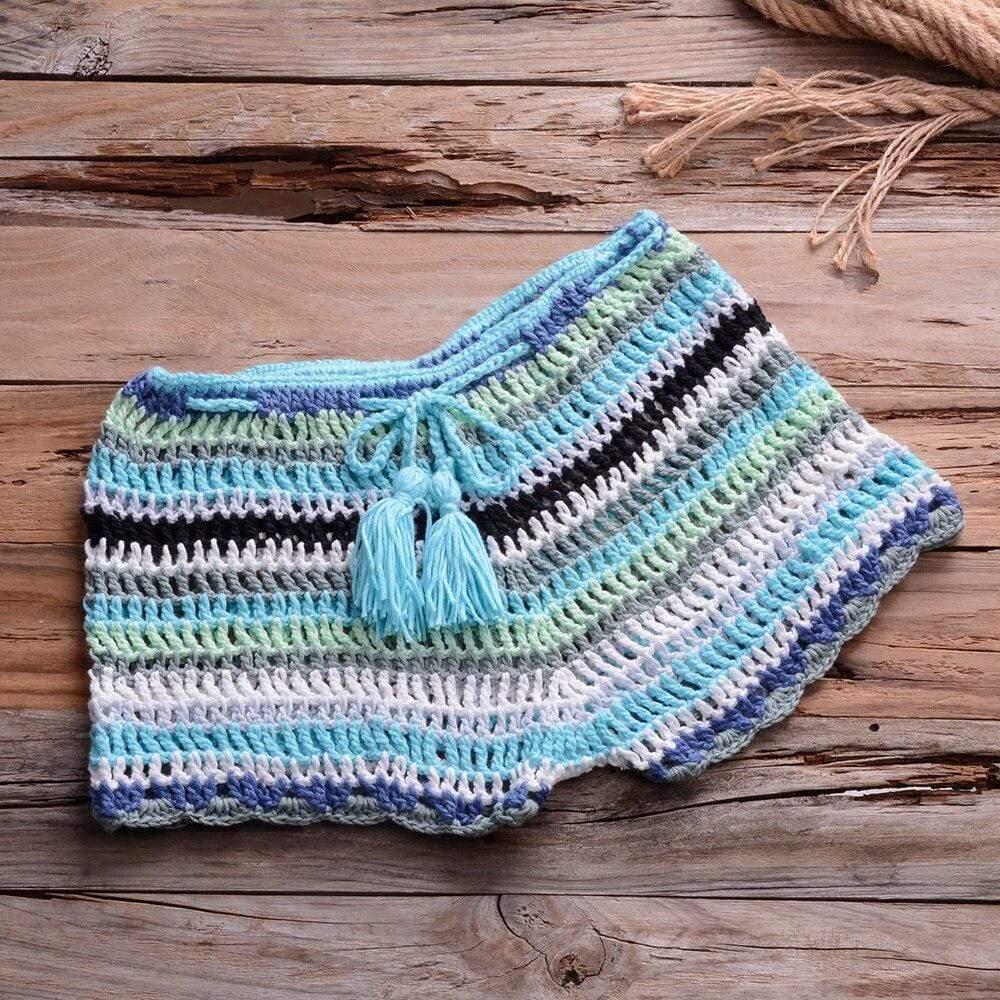 SPICE Colorful Crochet Shorts