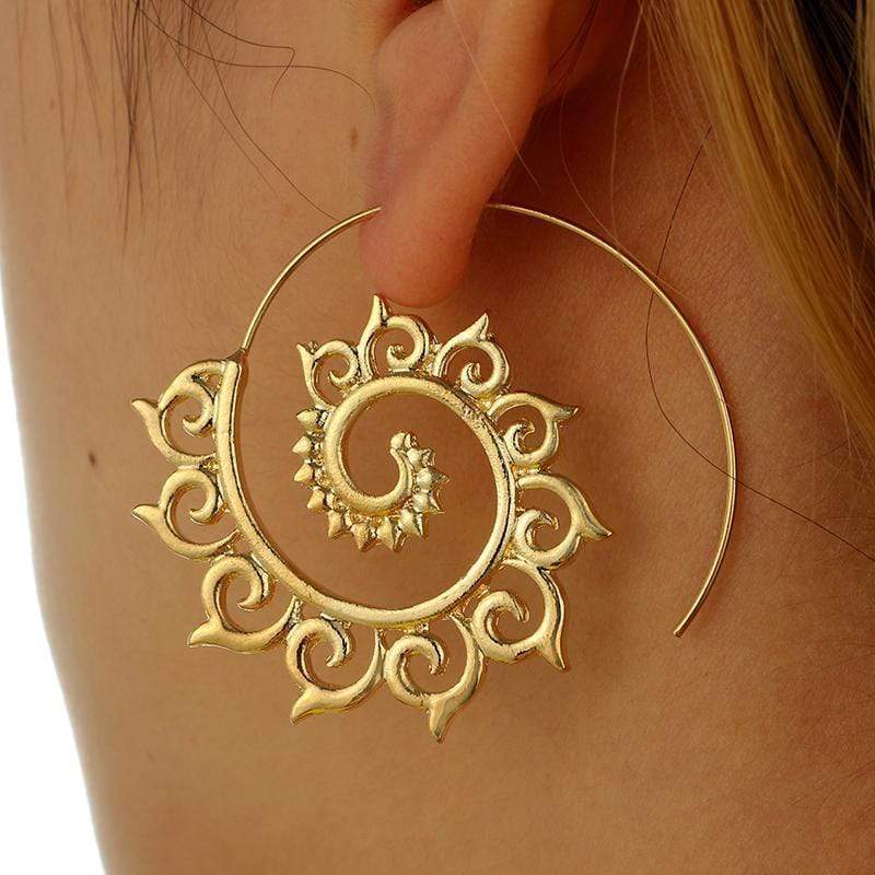 Spiral Hippie Earrings (2 Colors)