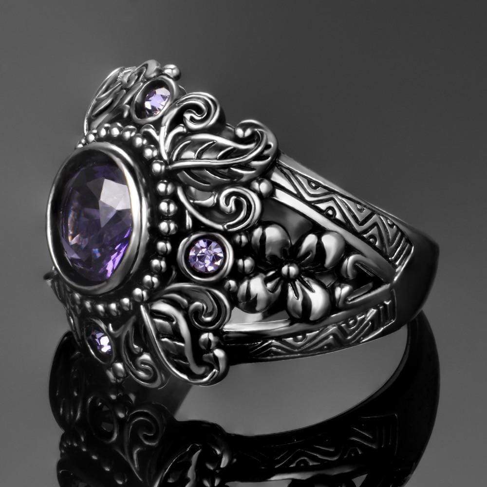 Sterling Silver Amethyst Ring