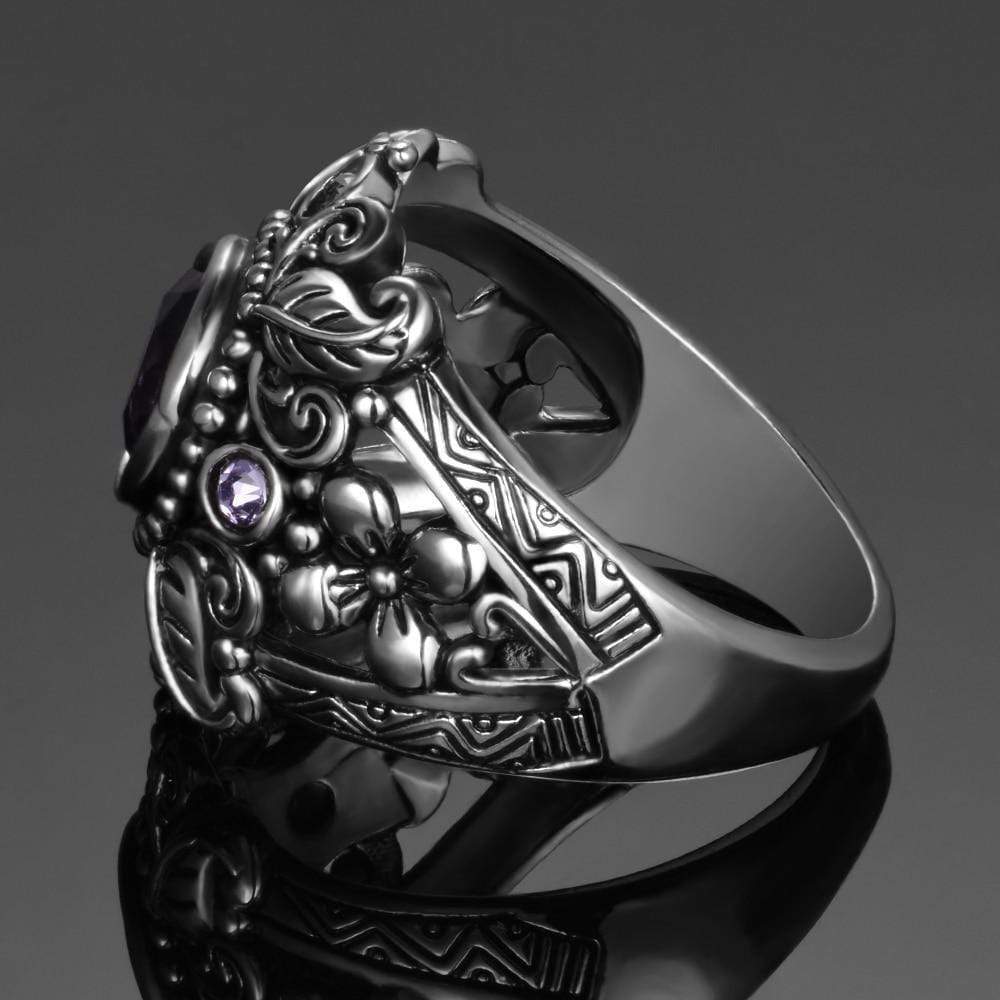 Sterling Silver Amethyst Ring