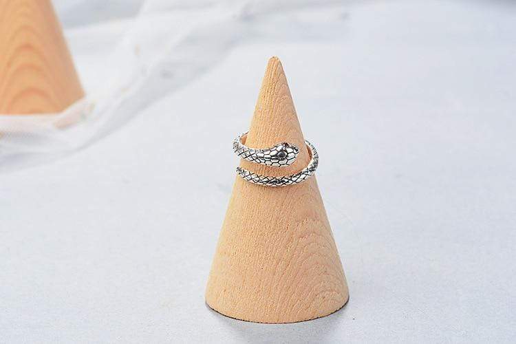 Sterling Silver Snake Design Ring