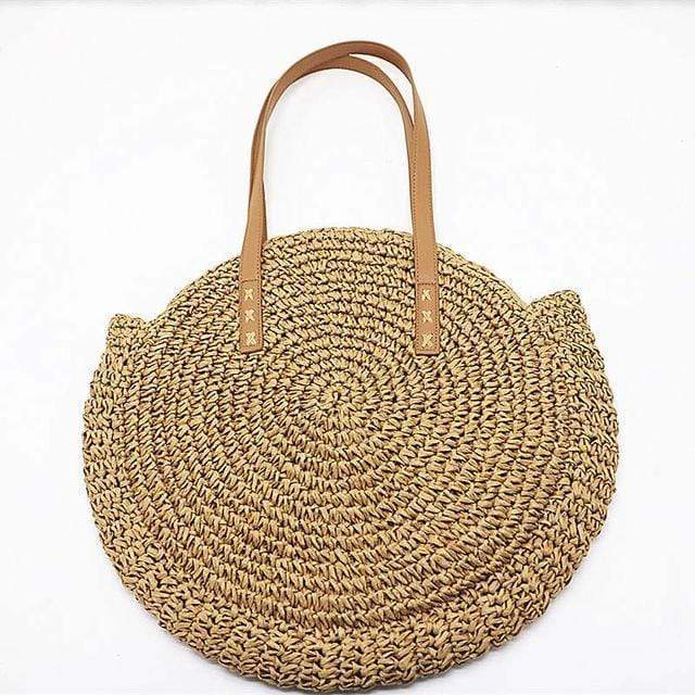 Straw Shoulder Bag