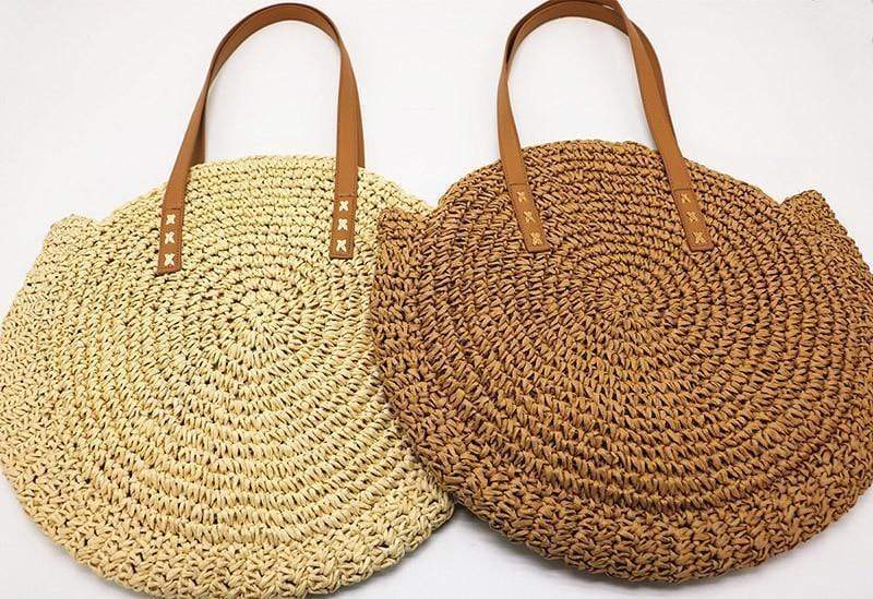 Straw Shoulder Bag