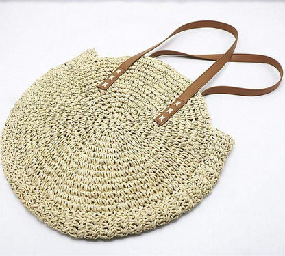 Straw Shoulder Bag