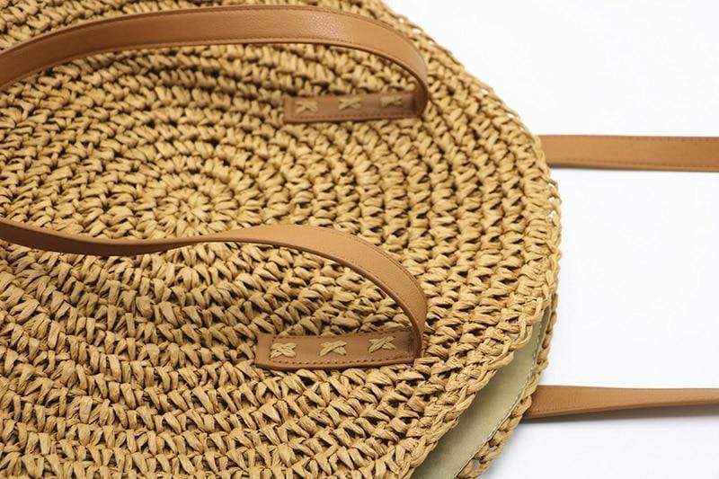 Straw Shoulder Bag