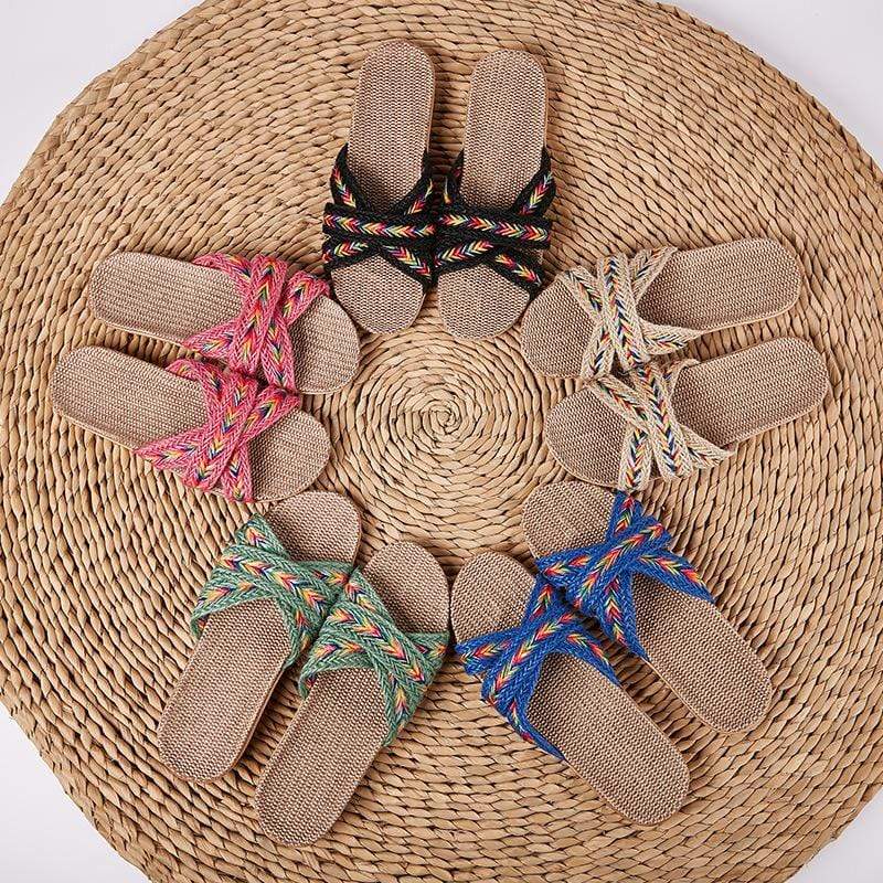 Summer Cross-tied Comfy Sandals