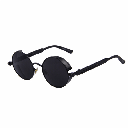 Steampunk Vintage Round Sunglasses