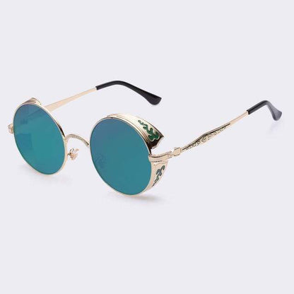 Steampunk Vintage Round Sunglasses Limited Edition