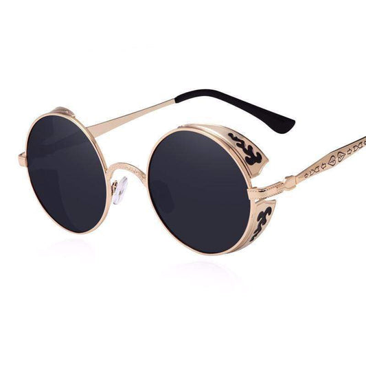 Steampunk Vintage Round Sunglasses Limited Edition