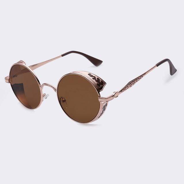 Steampunk Vintage Round Sunglasses Limited Edition