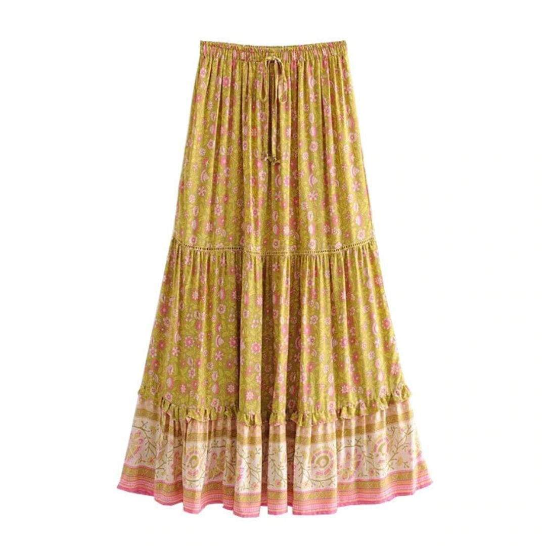 SYMPHONY Maxi Skirt - Yellow