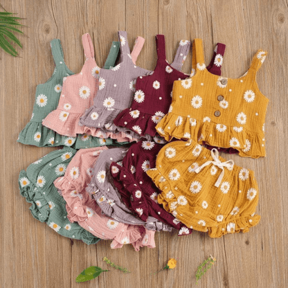 Tabitha Floral Set For Girls