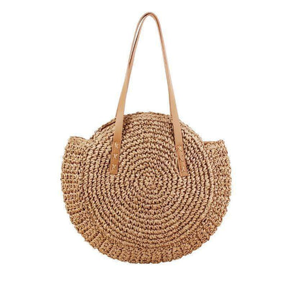 Straw Shoulder Bag