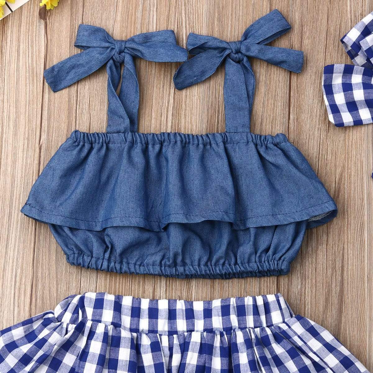 Tansy 3 Pieces Baby Girl Set