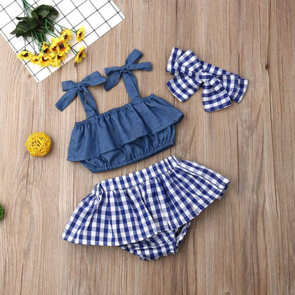 Tansy 3 Pieces Baby Girl Set