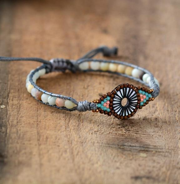 The Amazonite Eye Bracelet