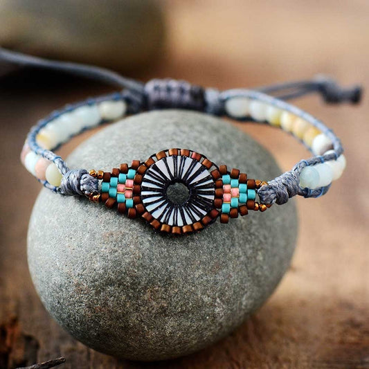 The Amazonite Eye Bracelet