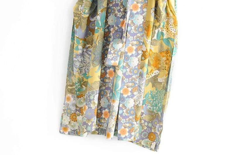 Tiger Flower Kimono