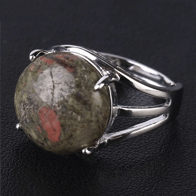 Natural Gemstone Cocktail Ring