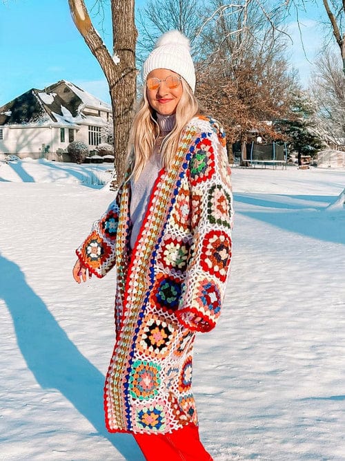 Vintage Crochet Cardigan