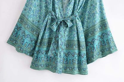 Vittoria Kimono in Green