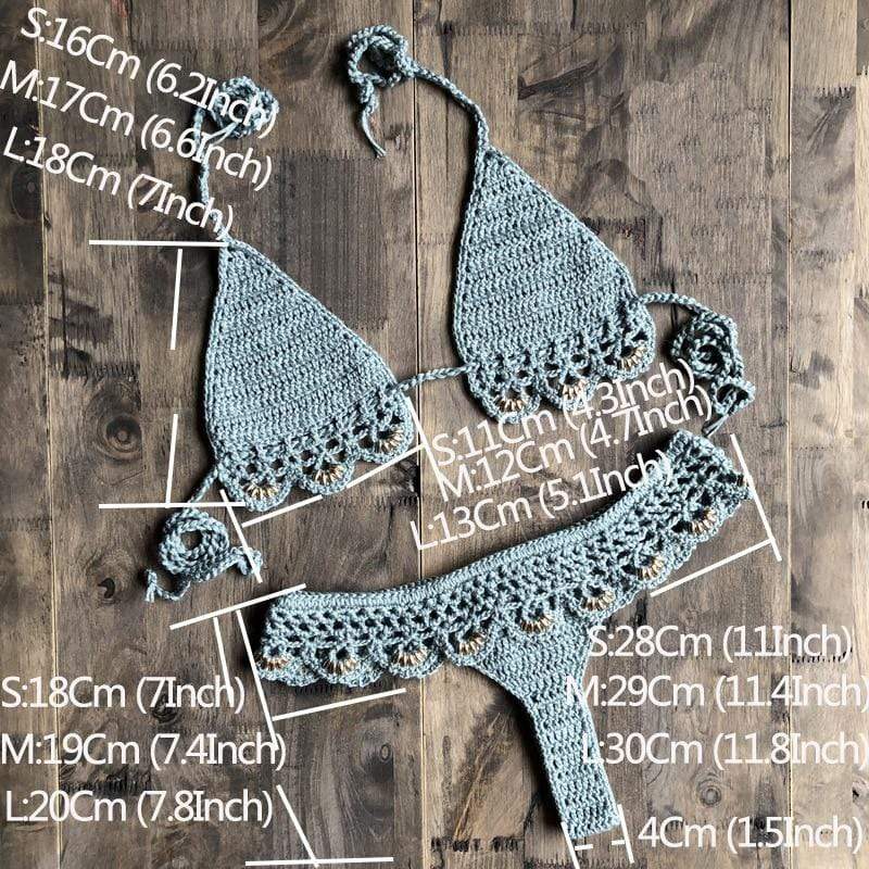 Viviana Crochet Bikini Set