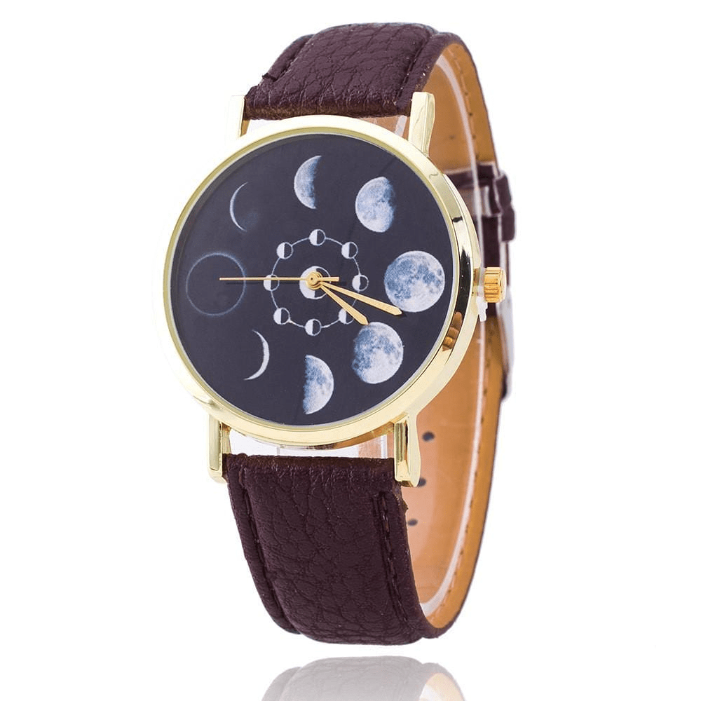 Moon Phase Wrist Watch