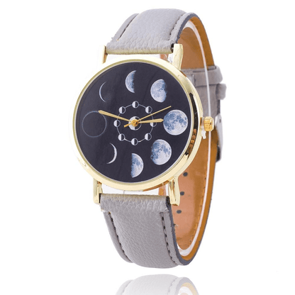 Moon Phase Wrist Watch